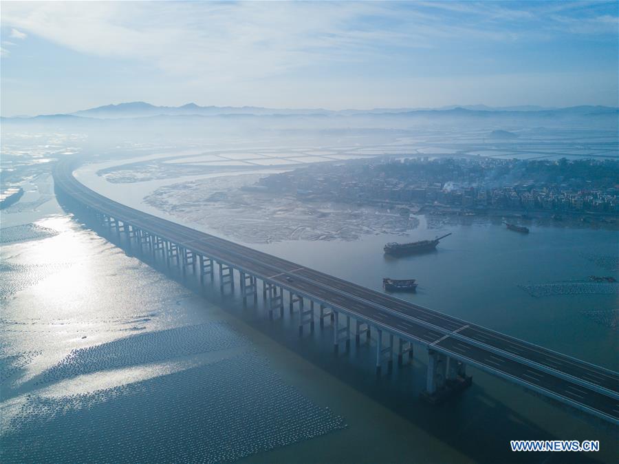 CHINA-FUJIAN-ZHANGPU COUNTY-CROSS-SEA BRIDGE (CN)