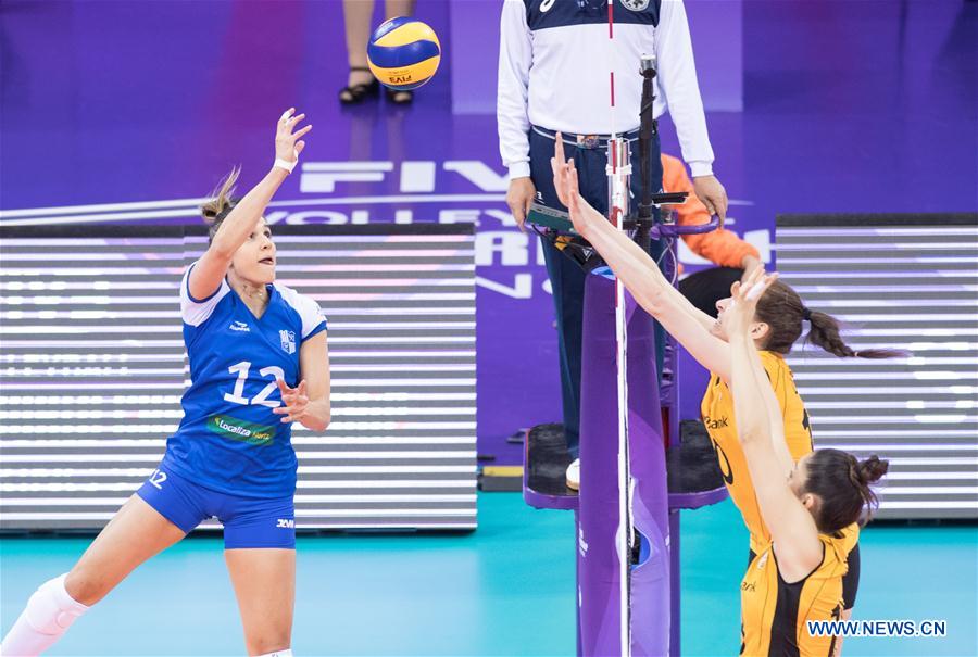 (SP)CHINA-SHAOXING-VOLLEYBALL-FIVB-WOMEN'S CLUB WORLD CHAMPIONSHIP-FINAL(CN)