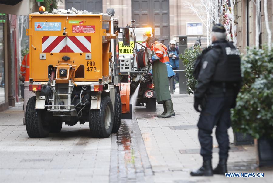 FRANCE-STRASBOURG-SHOOTING-SECURITY