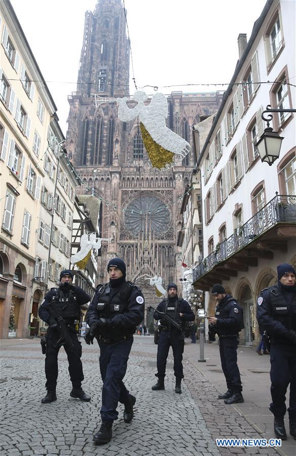 FRANCE-STRASBOURG-SHOOTING-SECURITY