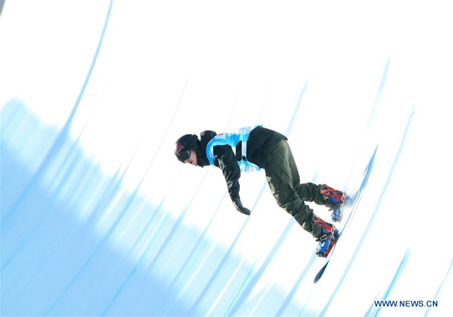 (SP)CHINA-HEBEI-CHONGLI-FIS SNOWBOARD WORLD CUP-HALFPIPE