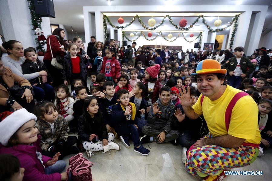 LEBANON-IRAQI REFUGEE CHILDREN-ORTHODOX CHRISTMAS PARTY