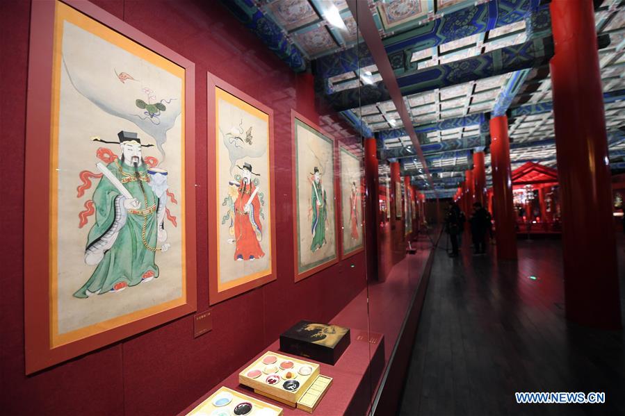 (InPalaceMuseum) CHINA-BEIJING-PALACE MUSEUM-SPRING FESTIVAL CELEBRATION (CN)