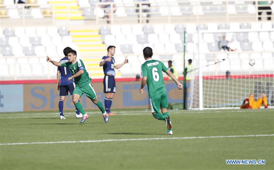 (SP)UAE-ABU DHABI-SOCCER-AFC ASIAN CUP 2019-GROUP F-JPN VS TKM