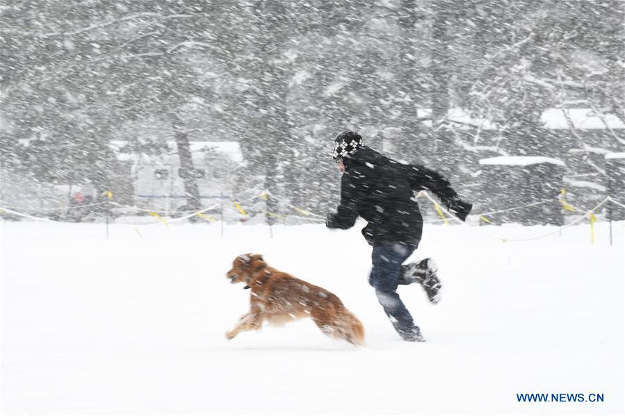 U.S.-WASHINGTON.D.C.-SNOW