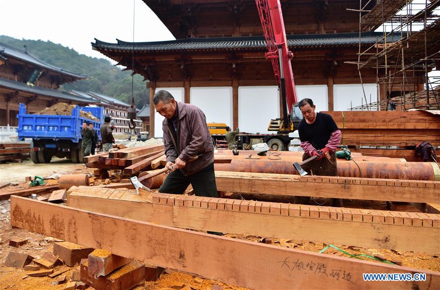 CHINA-FUJIAN-WANFU TEMPLE-RECONSTRUCTION (CN)