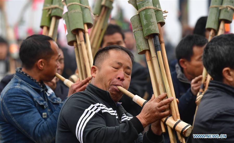 CHINA-GUANGXI-RONGSHUI-LUSHENG FESTIVAL (CN)