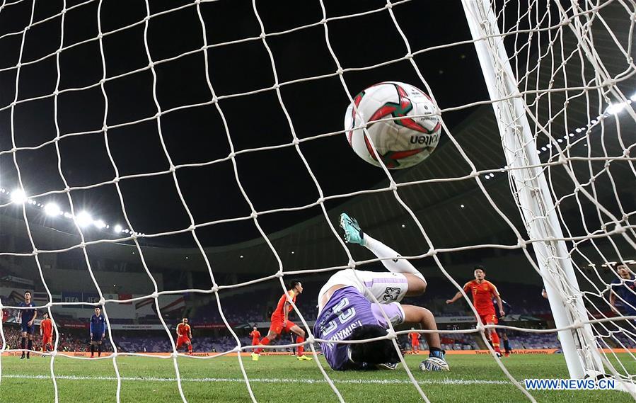 (SP)UAE-AL AIN-SOCCER-AFC ASIAN CUP 2019-CHN VS THA