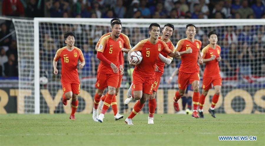 (SP)UAE-AL AIN-SOCCER-AFC ASIAN CUP 2019-CHN VS THA