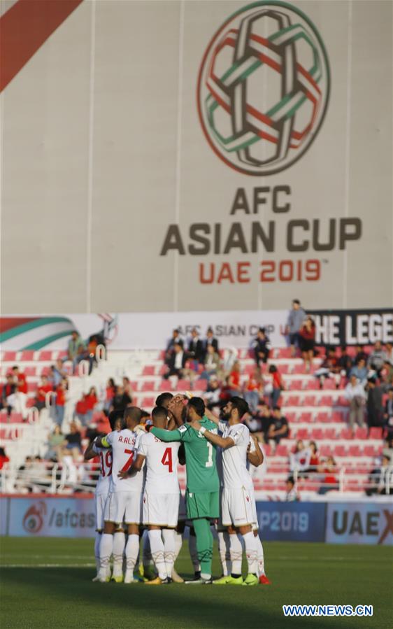 (SP)UAE-DUBAI-SOCCER-AFC ASIAN CUP 2019-KOR VS BHR