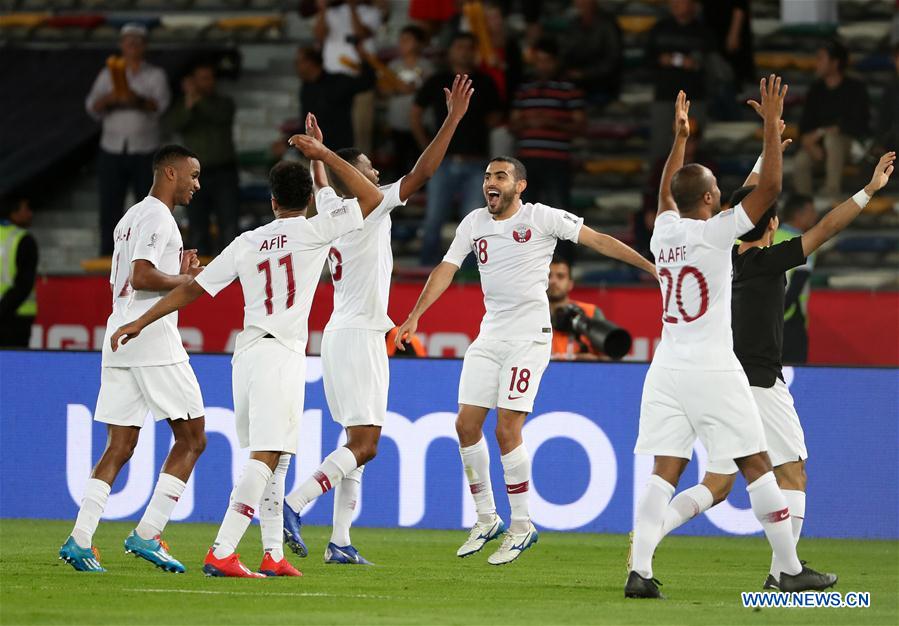 (SP)UAE-ABU DHABI-SOCCER-AFC ASIAN CUP 2019-QUARTERFINAL-KOR VS QAT