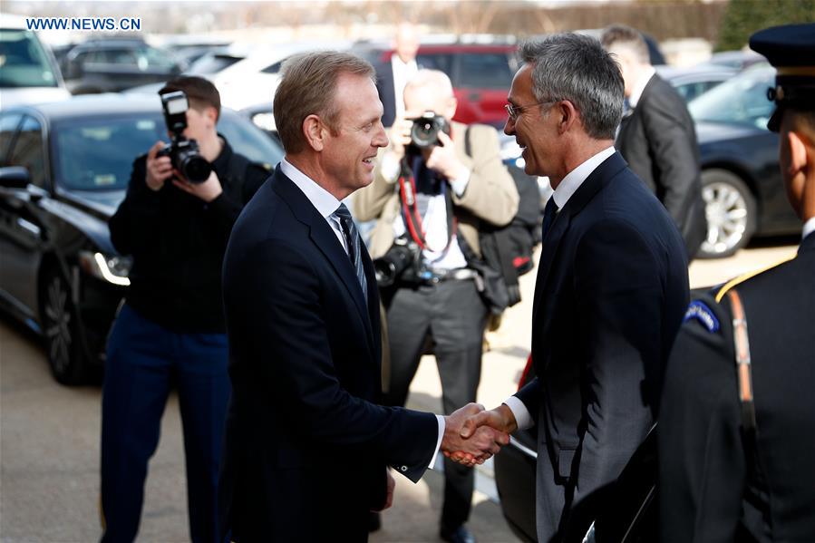 U.S.-ARLINGTON-PENTAGON-NATO SECRETARY GENERAL-VISIT