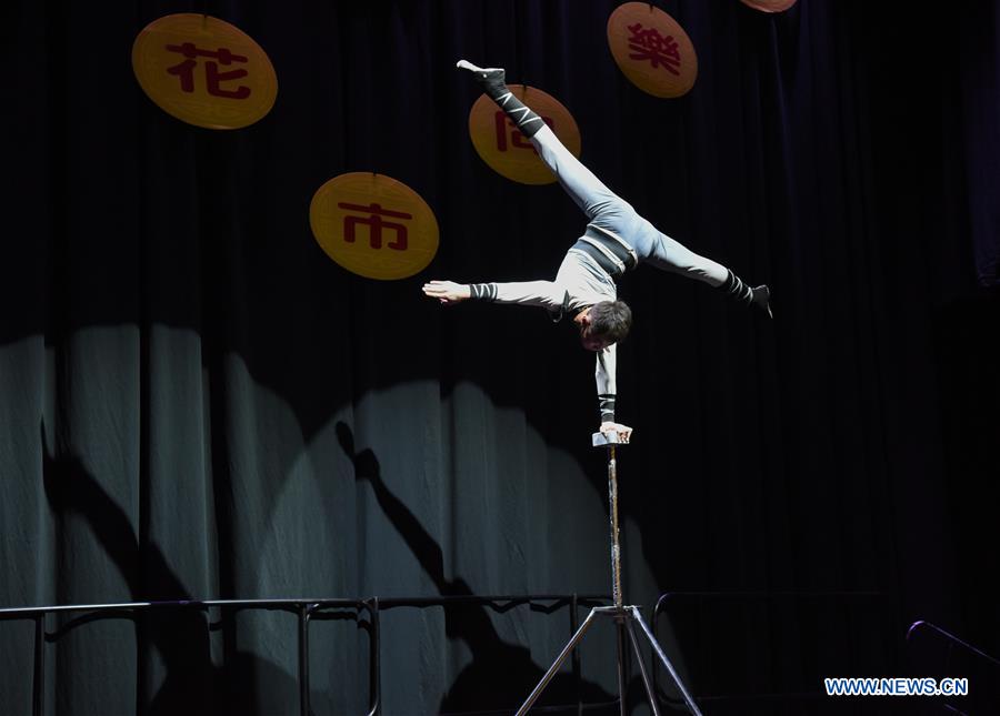 NEW ZEALAND-AUCKLAND-CHINESE NEW YEAR-CELEBRATION-ACROBATICS