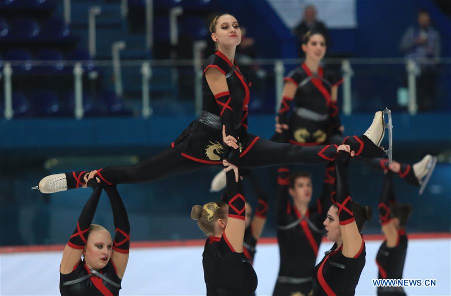 (SP) CROATIA-ZAGREB-SYNCHRONIZED SKATING-15TH ZAGREB SNOWFLAKES TROPHY