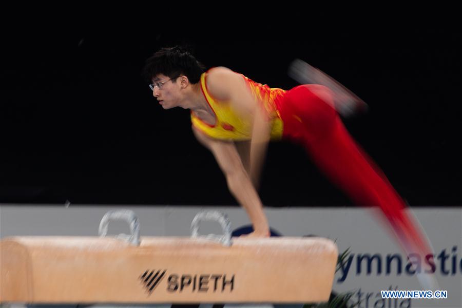 (SP)AUSTRALIA-MELBOURNE-WORLD CUP GYMNASTICS