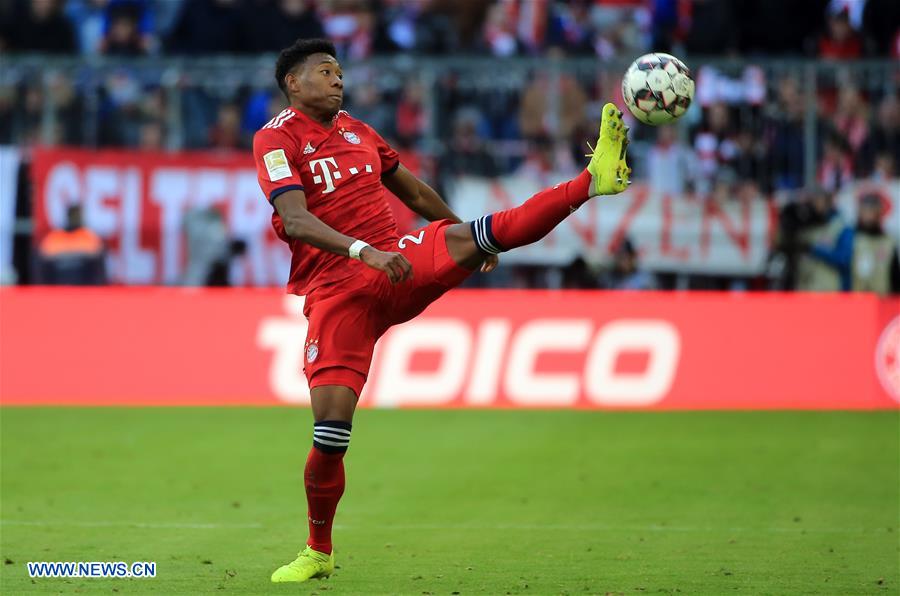 (SP)GERMANY-MUNICH-SOCCER-BUNDESLIGA-BAYERN MUNICH VS HERTHA