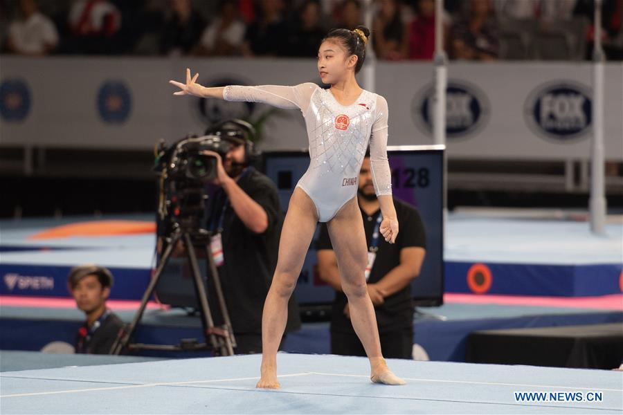 (SP)AUSTRALIA-MELBOURNE-WORLD CUP GYMNASTICS