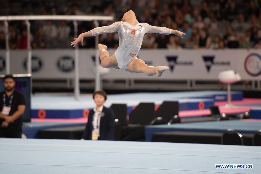 (SP)AUSTRALIA-MELBOURNE-WORLD CUP GYMNASTICS