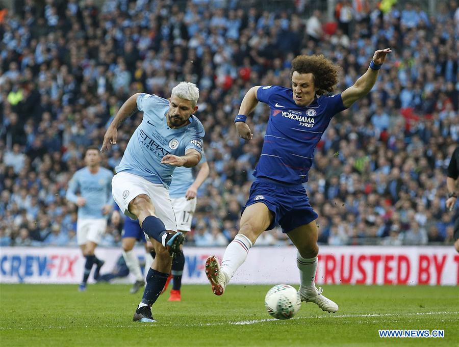 (SP)BRITAIN-LONDON-FOOTBALL-CARABAO CUP FINAL-CHELSEA VS MAN CITY