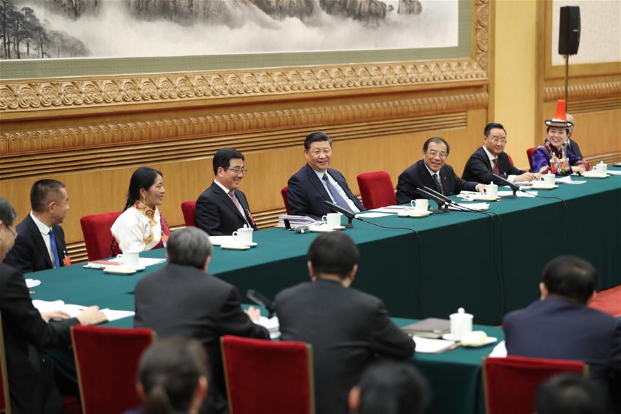 (TWO SESSIONS)CHINA-BEIJING-XI JINPING-NPC-DELIBERATION (CN)