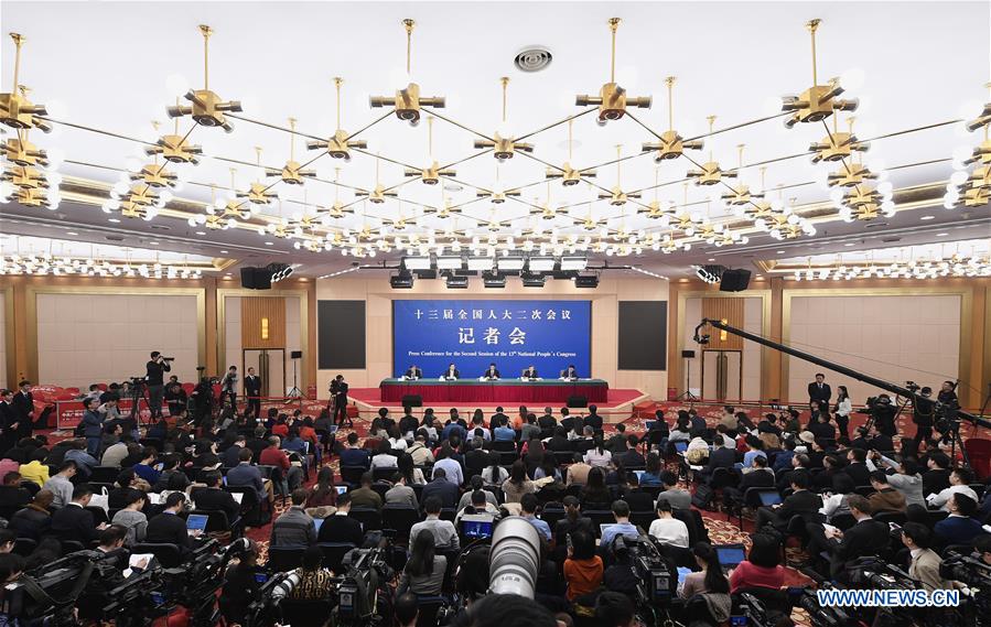 (TWO SESSIONS)CHINA-BEIJING-NPC-PRESS CONFERENCE (CN)