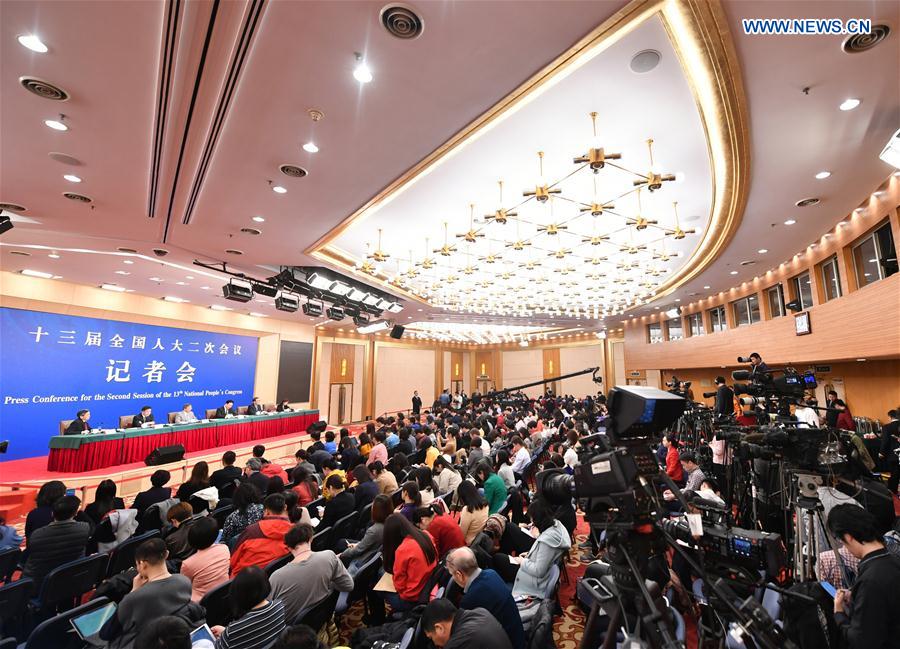 (TWO SESSIONS)CHINA-BEIJING-NPC-PRESS CONFERENCE (CN)