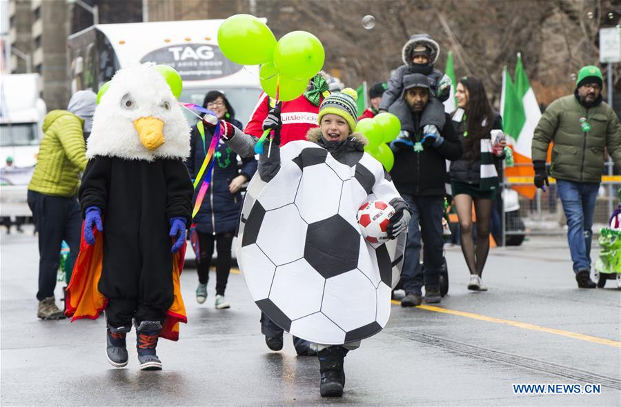 CANADA-TORONTO-ST. PATRICK'S DAY-PARADE