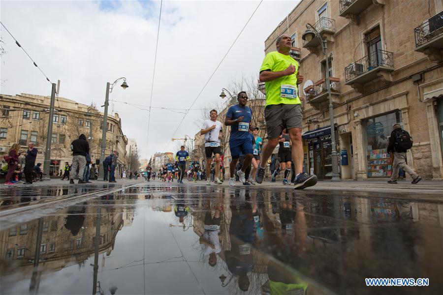 (SP)MIDEAST-JERUSALEM-MARATHON