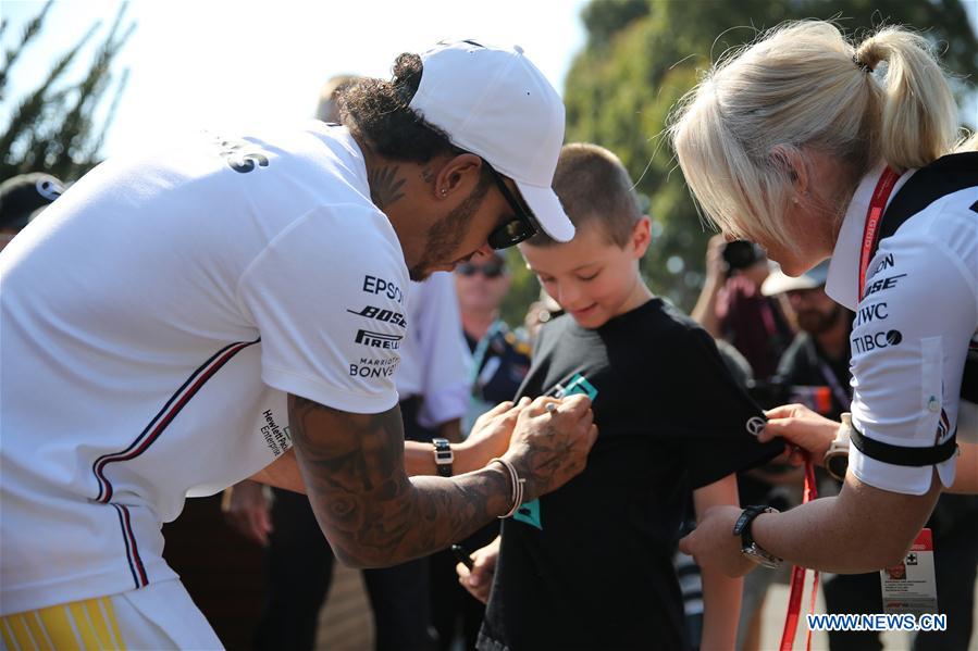 (SP)AUSTRALIA-MELBOURNE-F1-GRAND PRIX 2019