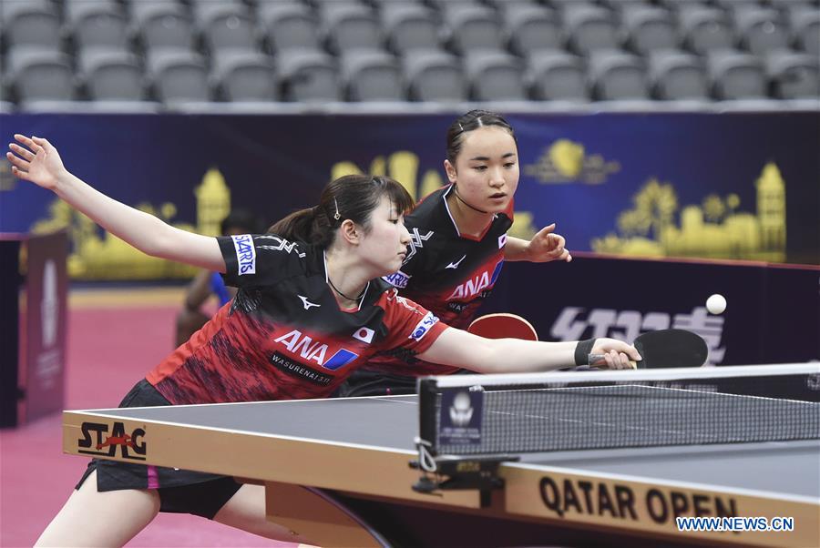 (SP)QATAR-DOHA-TABLE TENNIS-QATAR OPEN-WOMEN'S DOUBLES