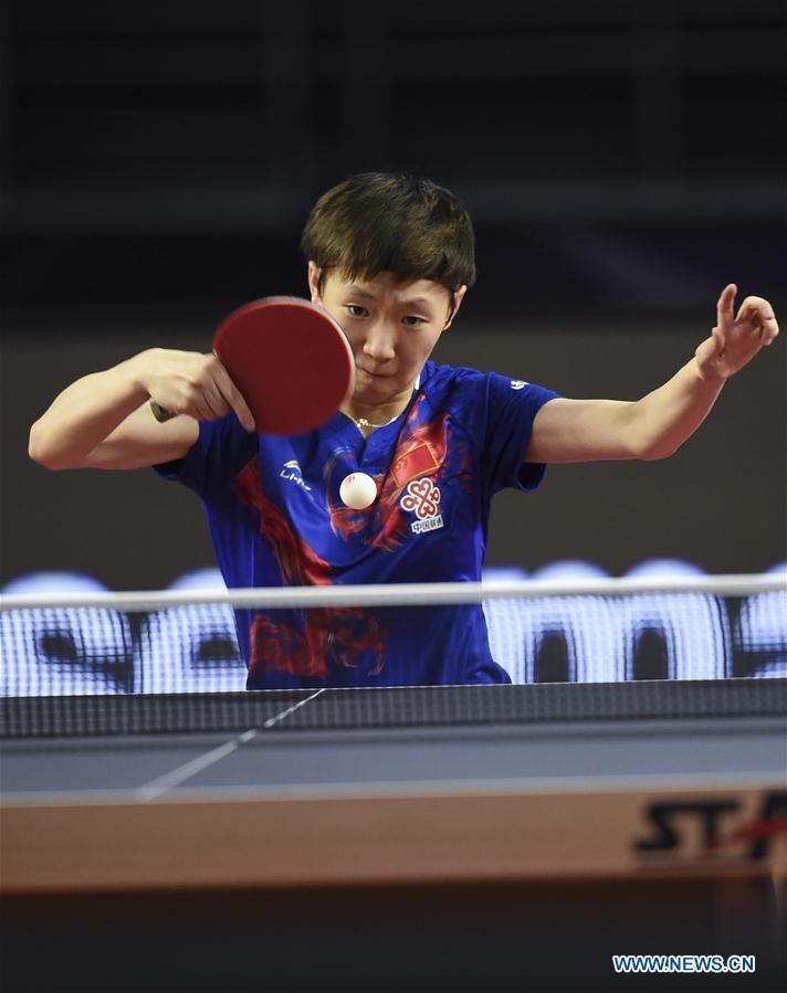 (SP)QATAR-DOHA-TABLE TENNIS-QATAR OPEN-WOMEN'S SINGLES-FINAL