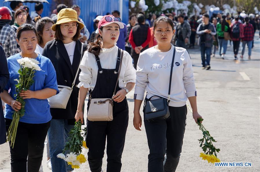 CHINA-SICHUAN-XICHANG-FOREST FIRE-MOURNING (CN)