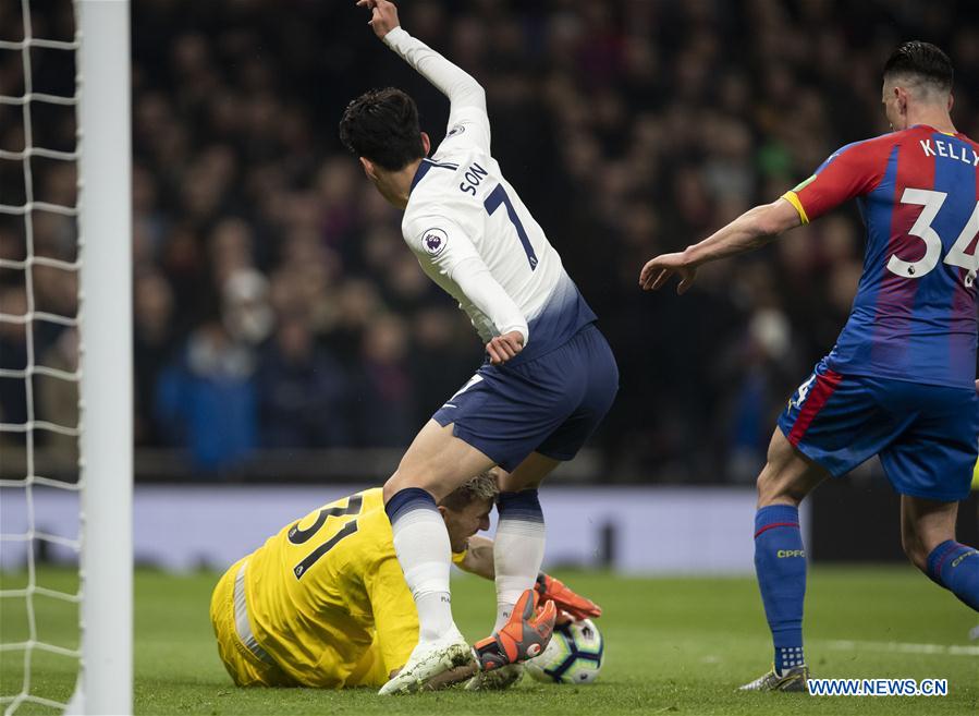 (SP)BRITAIN-LONDON-FOOTBALL-PREMIER LEAGUE-TOT HOTSPUR VS CRYSTAL PALACE