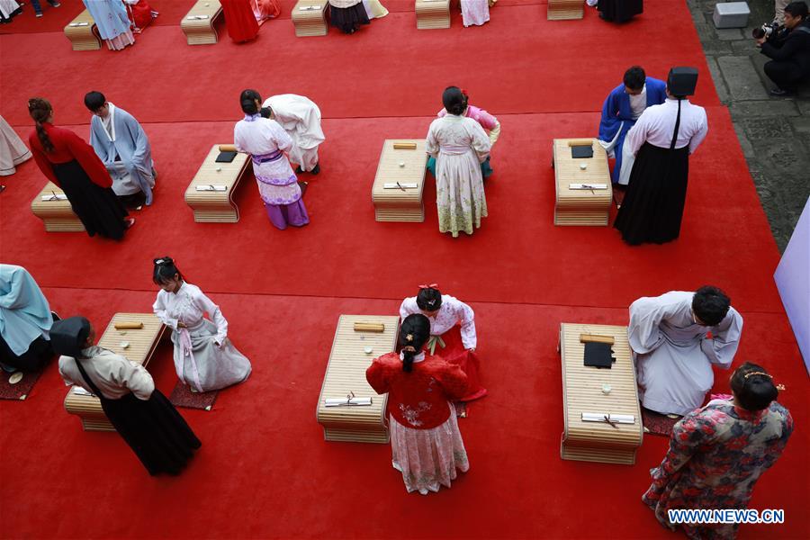 CHINA-CHONGQING-COMING-OF-AGE CEREMONY (CN)