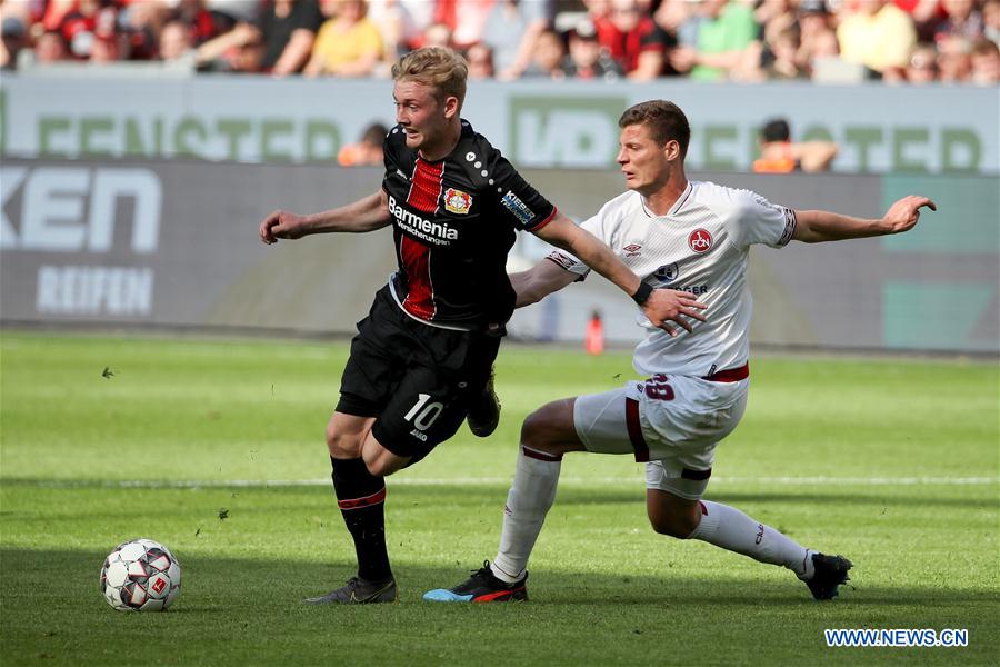 (SP)GERMANY-LEVERKUSEN-SOCCER-BUNDESLIGA-LEVERKUSEN VS NUERNBERG