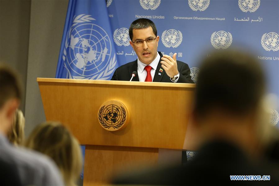 UN-VENEZUELA-FOREIGN MINISTER-PRESS CONFERENCE