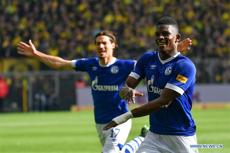 (SP)GERMANY-DORTMUND-SOCCER-BUNDESLIGA-SCHALKE 04 VS DORTMUND