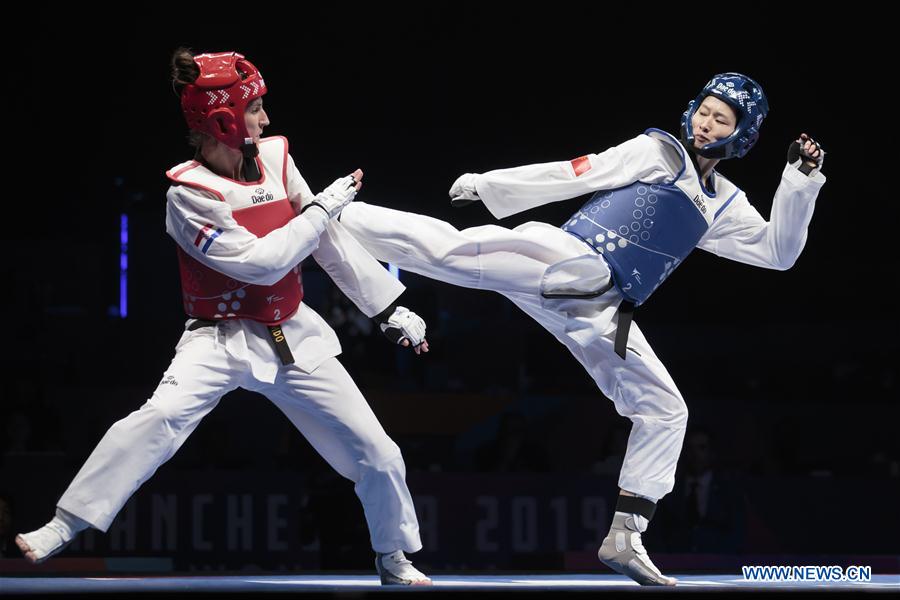 (SP) BRITAIN-MANCHESTER-TAEKWONDO-WORLD CHAMPIONSHIP-DAY 3