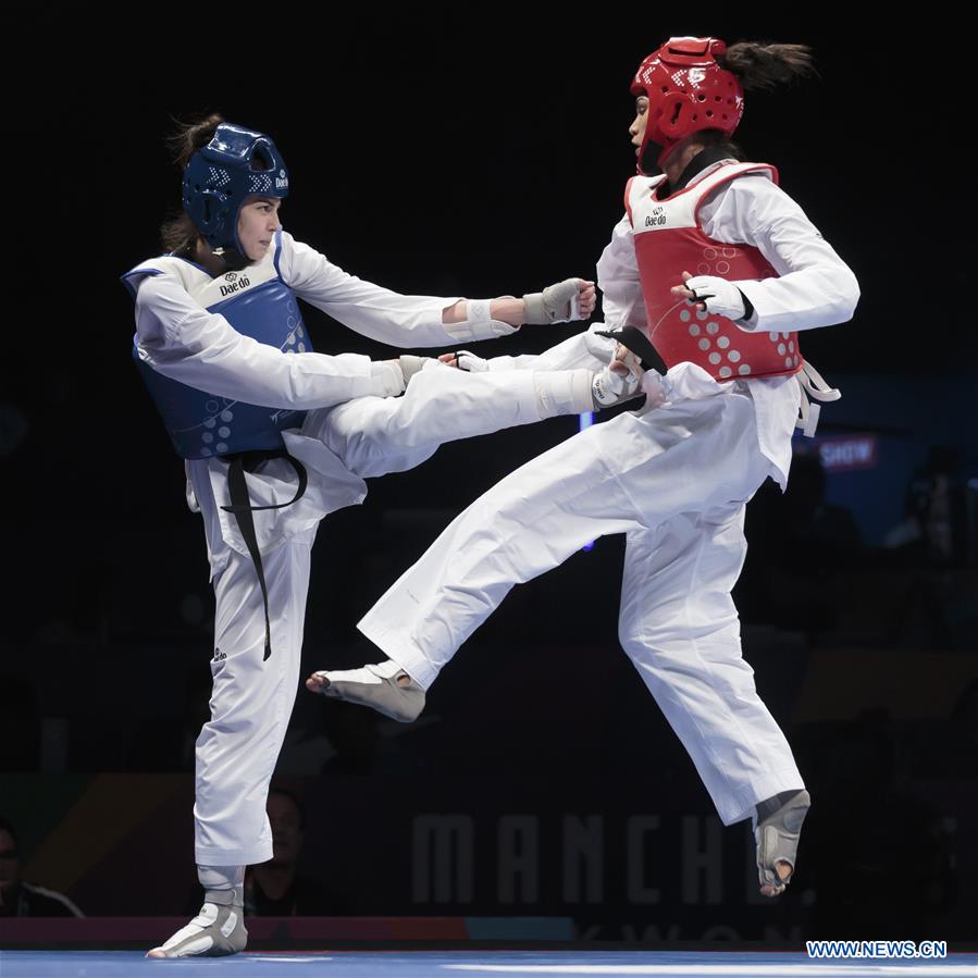 (SP)BRITAIN-MANCHESTER-TAEKWONDO-WORLD CHAMPIONSHIP-DAY 5