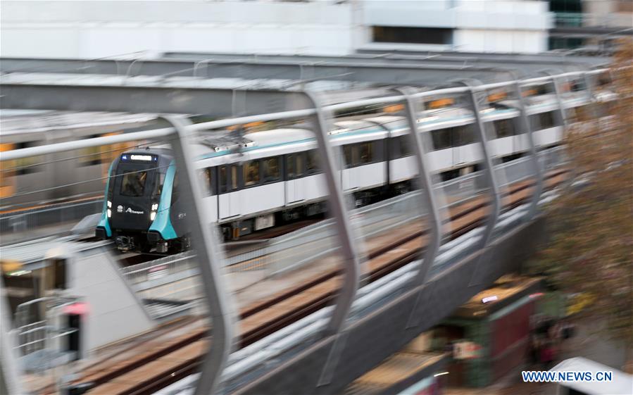 AUSTRALIA-SYDNEY-METRO-DRIVERLESS TRAIN