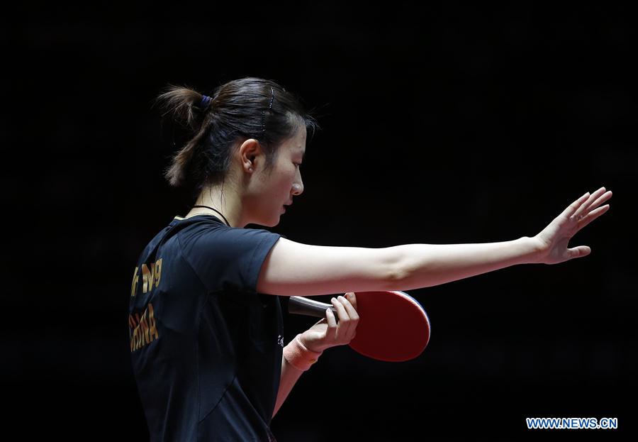 (SP)CHINA-SHENZHEN-TABLE TENNIS-CHINA OPEN-WOMEN'S SINGLES (CN)