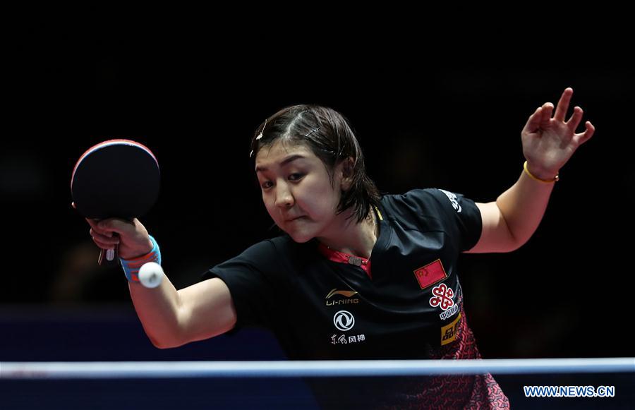 (SP)CHINA-SHENZHEN-TABLE TENNIS-CHINA OPEN-WOMEN'S SINGLES (CN)