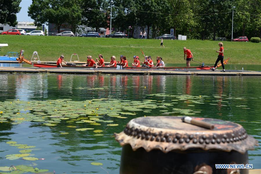 CROATIA-ZAGREB-DRAGON BOAT RACE