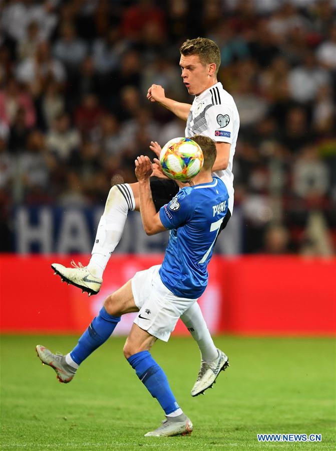 (SP)GERMANY-MAINZ-SOCCER-UEFA EURO 2020 QUALIFYING-GERMANY VS ESTONIA