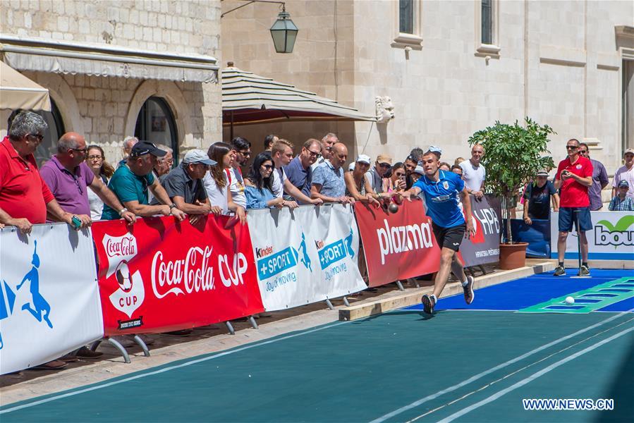 (SP)CROATIA-DUBROVNIK-BOCCE