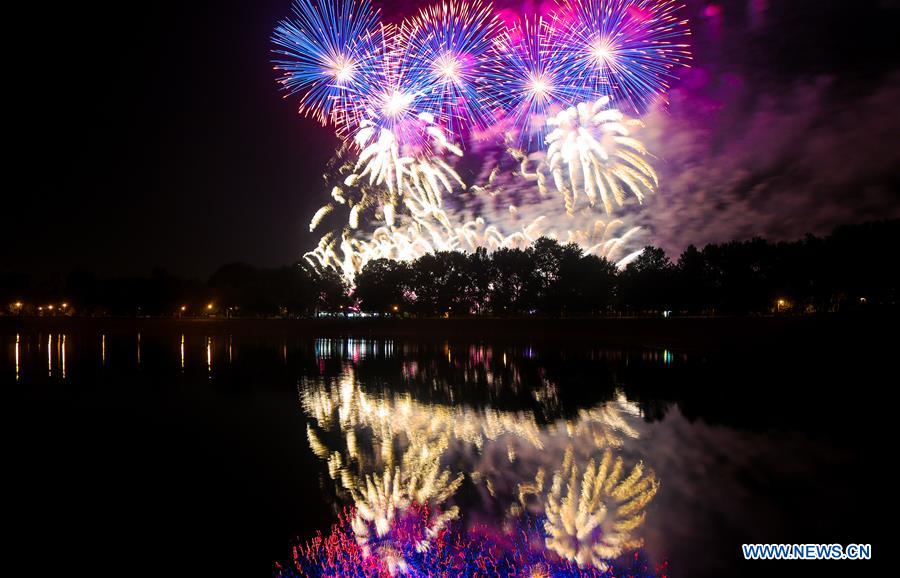 CROATIA-ZAGREB-FIREWORKS