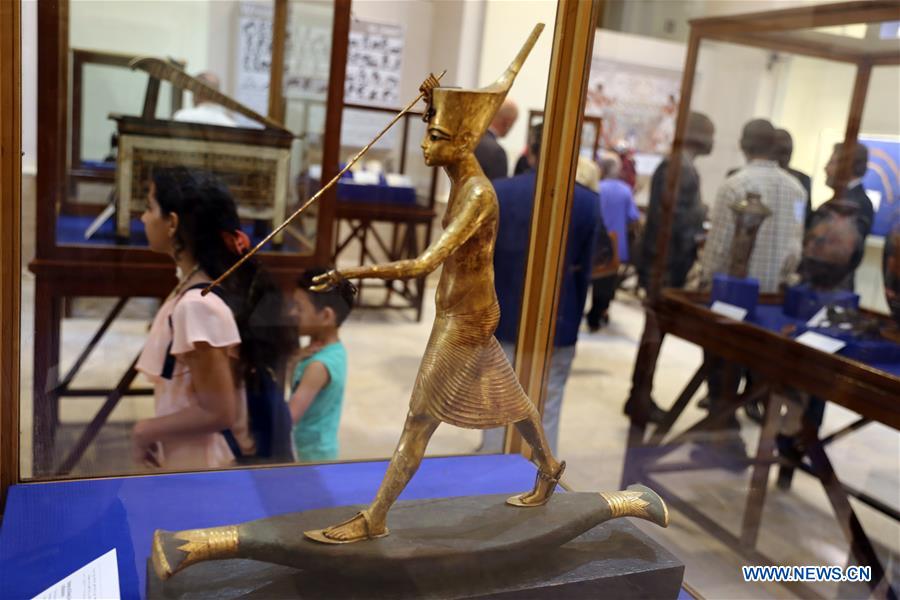 EGYPT-CAIRO-EGYPTIAN MUSEUM-EXHIBITION ON SPORTS