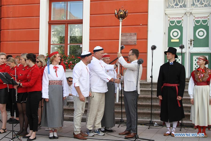 ESTONIA-TARTU-SONG FESTIVAL-150TH ANNIVERSARY