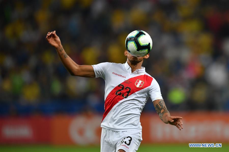 (SP)BRAZIL-SAO PAULO-SOCCER-COPA AMERICA 2019-BRAZIL VS PERU