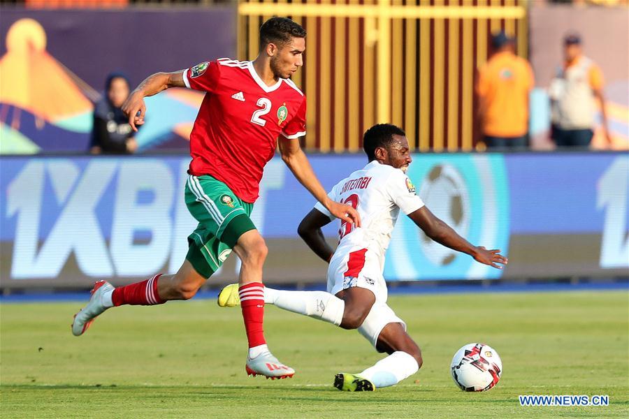 (SP)EGYPT-CAIRO-SOCCER-AFRICAN CUP-MOROCCO VS NAMIBIA